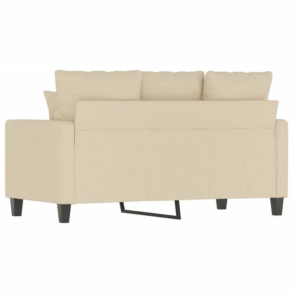 2-Sitzer-Sofa XT3642 Creme - Tiefe: 138 cm