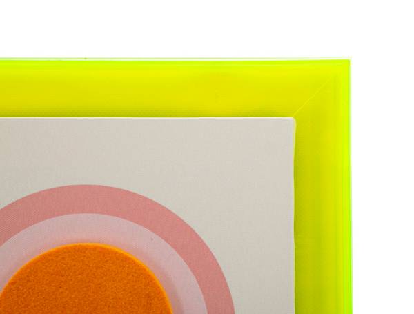 Schilderij op canvas Pop Art B deels massief hout - 50 x 70 x 3 cm