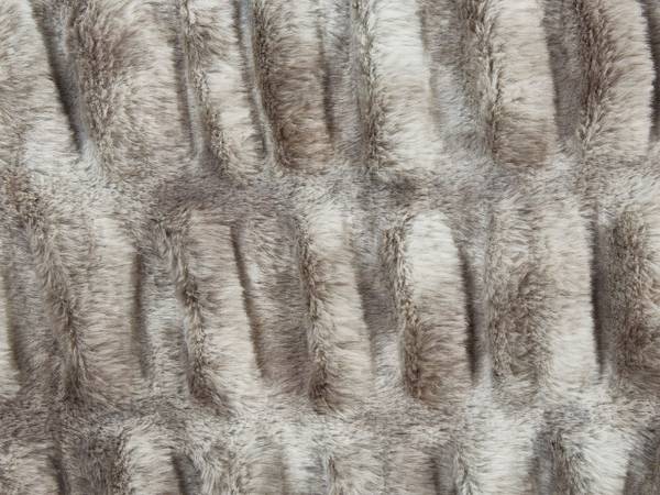 Sprei MACODES grijs - kunstmatig dierenvel - 150 x 2 x 200 cm