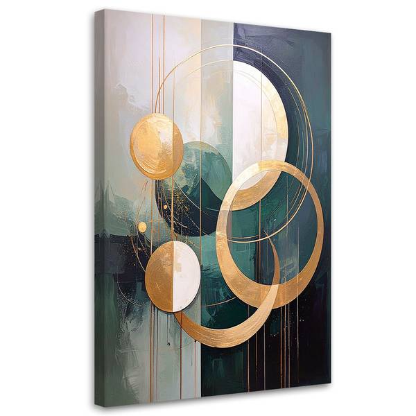 Wandbild Abstrakte Motive 80 x 120 cm