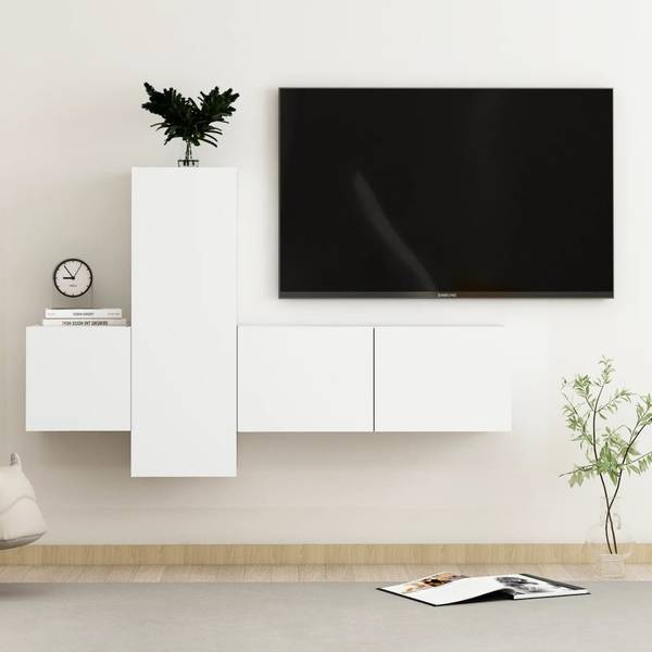 TV-Schrank 3er Set D208 Tiefe: 80 cm