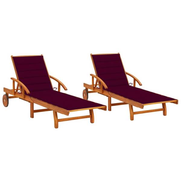 Gartenliege M606986 199 x 85 cm