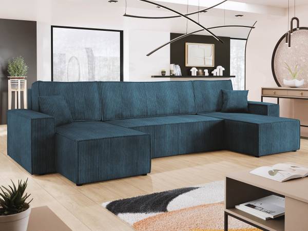 Wohnlandschaft Karl U Cord Nachtblau