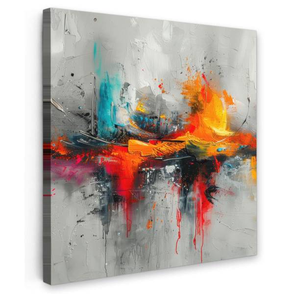 LEINWANDBILD Moderne 90 x 90 cm