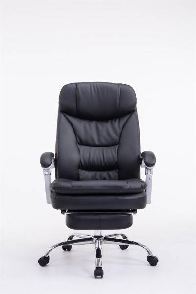 Chefsessel XL Troy Schwarz - Kunstleder - 65 x 115 x 66 cm
