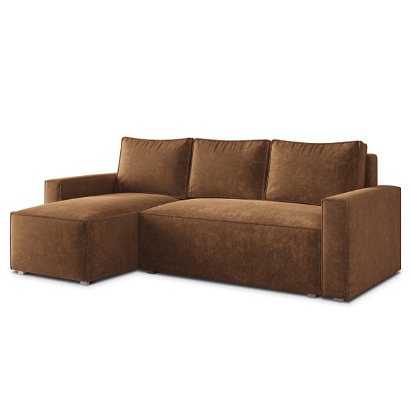 Ecksofa POTARO LM Hellbraun