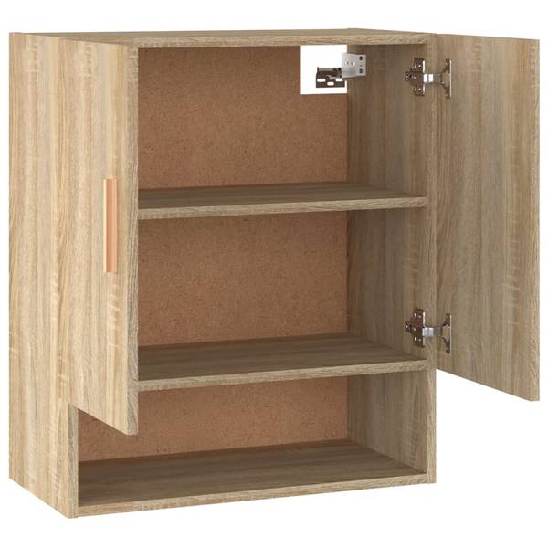 Wandkast 3015338 bruin - plaatmateriaal op houtbasis - 60 x 70 x 31 cm