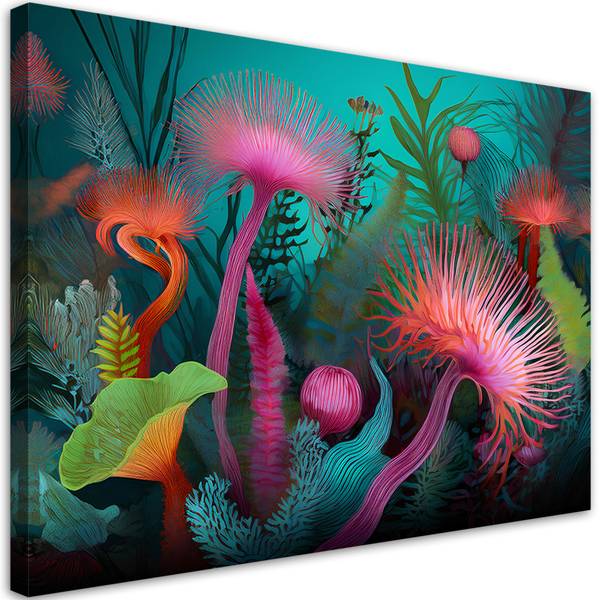 Wandbild Wasserpflanzen 90 x 60 cm