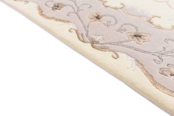 Tapis Darya CXXXVII Beige - Laine - 155 x 1 x 198 cm