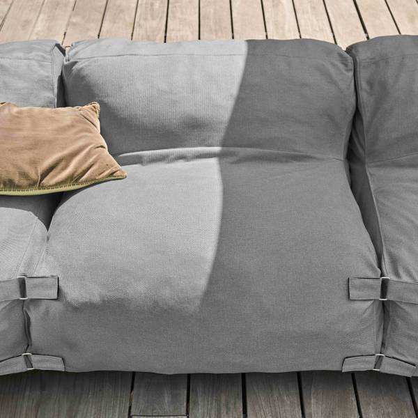 Sofa Mixi 6er-Set Grau - Textil - 85 x 65 x 510 cm