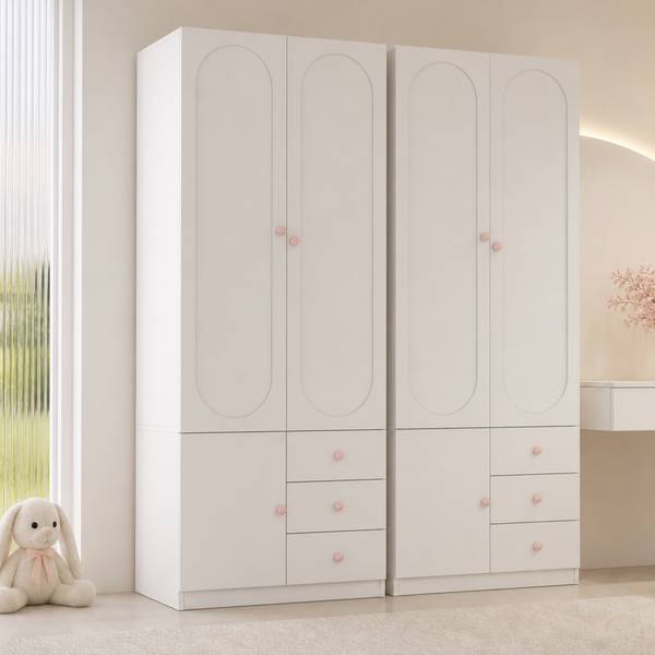Kleiderschrank MUDBA48(2er Set) Breite: 160 cm