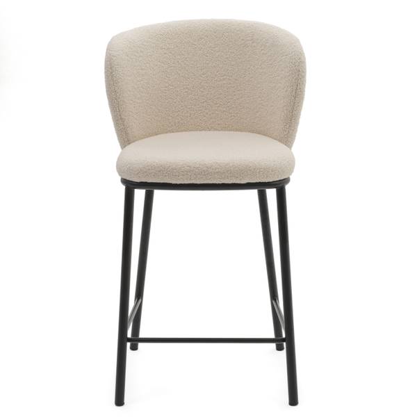 Barhocker BARI Boucle Ecru