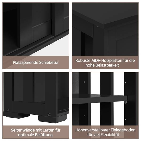 Buffetschrank ARE31 Schwarz