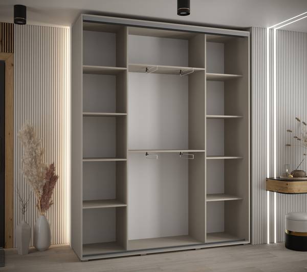 Schwebetürenschrank Dakota 2 190 x 45 cm