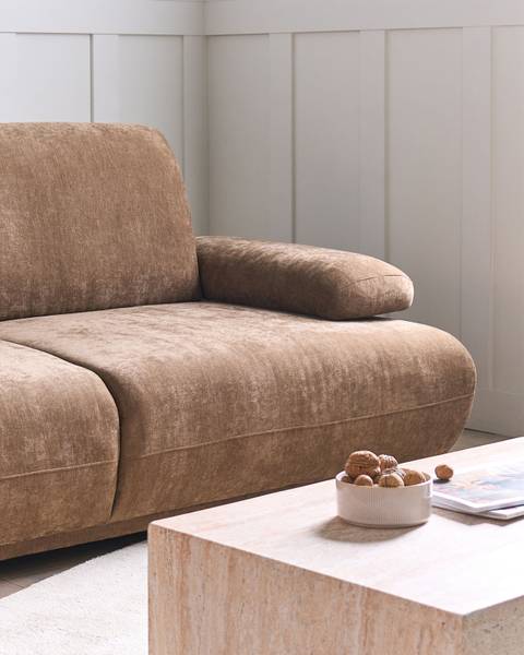3-Sitzer Sofa NACKA Braun