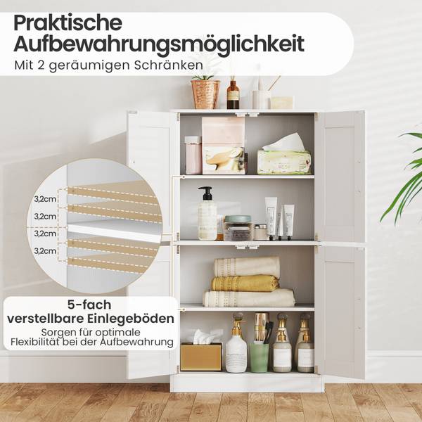 Küchenschrank VH34172 Weiß - Holzwerkstoff - 30 x 110 x 60 cm