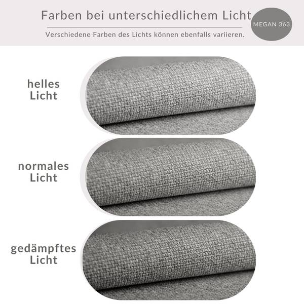 Boxspringbett Lennon Grau - Liegefläche Breite: 200 cm