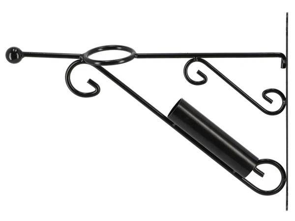 Blumentopfhalter VH11 Schwarz - Metall - 9 x 43 x 36 cm