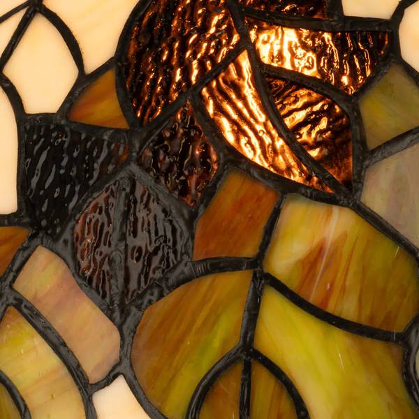 Tiffany Tischlampe 7033 Grün - Glas - 31 x 46 x 31 cm