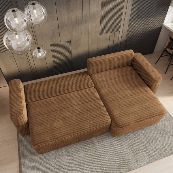 Ecksofa TELIN Orange