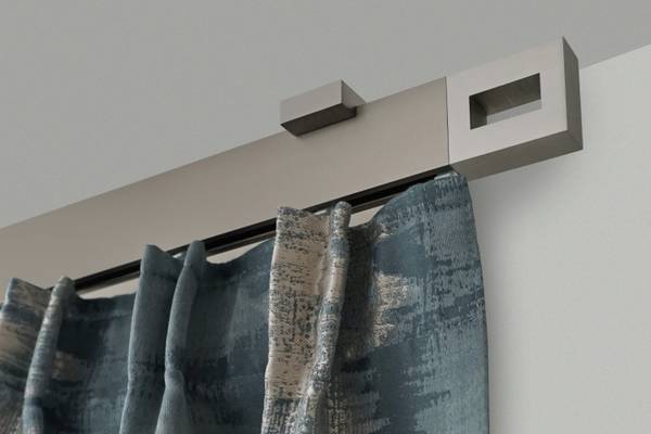 Gardinenstange Flat 1 lfg. 430 x 9 cm