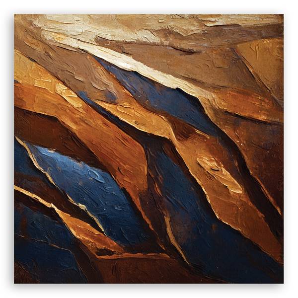 Wandbild abstrakte textur retro 40 x 40 cm