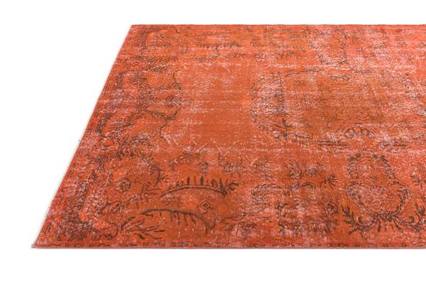 Vloerkleed Ultra Vintage DVII oranje - wol - 170 x 1 x 284 cm