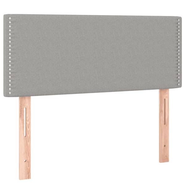 Boxspringbett 3017266 Grau - Holzwerkstoff - 100 x 88 x 203 cm
