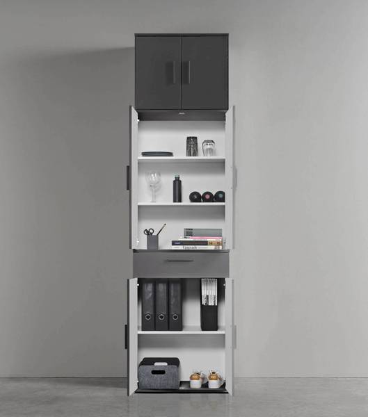 Mehrzweckschrank Der Extralange Schwarz