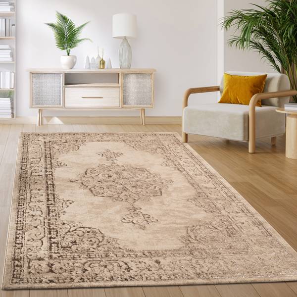 KURZFLORTEPPICH 80/150 cm Paris 205 Beige - Textil - 80 x 150 cm