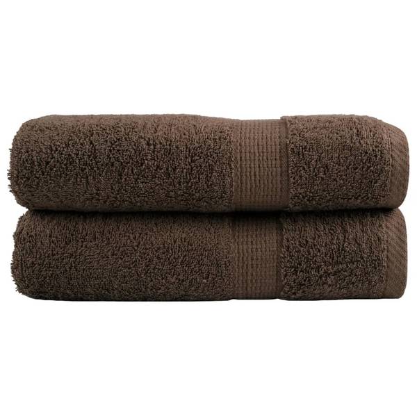 Serviette de bain 3032091-5 (lot de 2) Marron - Nombre de pièces dans le lot : 2