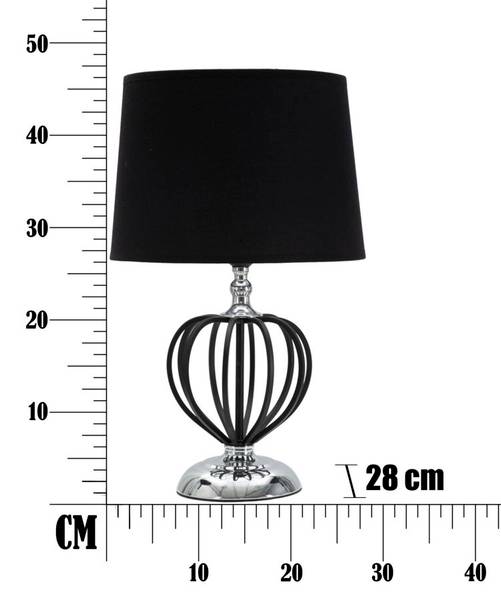 Lampe de table Darky Hauteur : 45 cm