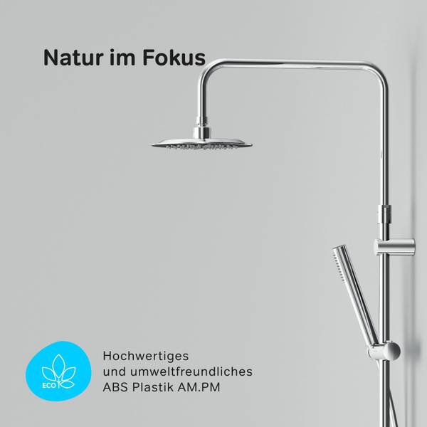 Duschsystem mit Thermostat Spike Silber - Messing - 29 x 146 x 59 cm