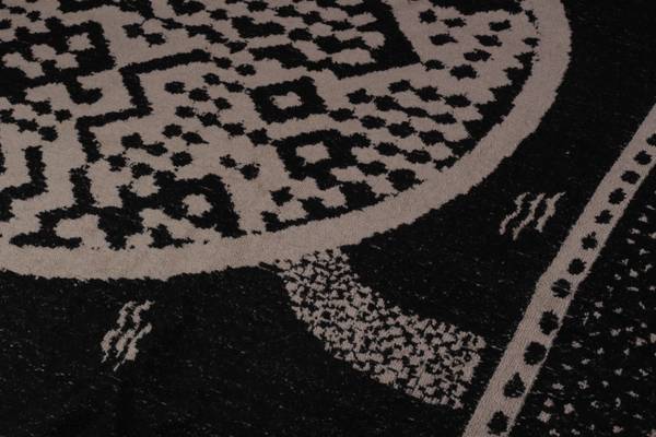 Strandtuch Turtle Beige - Textil - 90 x 1 x 160 cm