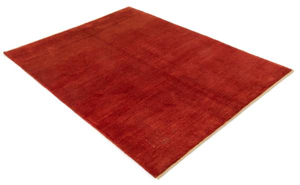 Tapis Gabbeh XXV Rouge - Laine - 155 x 2 x 204 cm