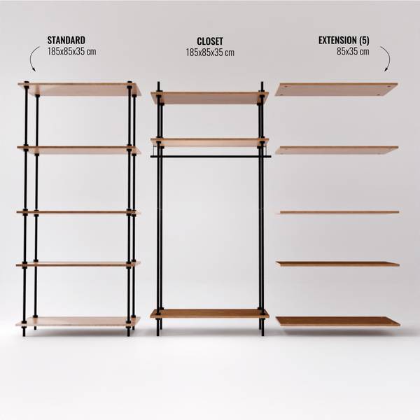 Kleiderschrank  64714 Breite: 235 cm