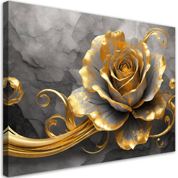 Tableau déco rose 60 x 40 cm