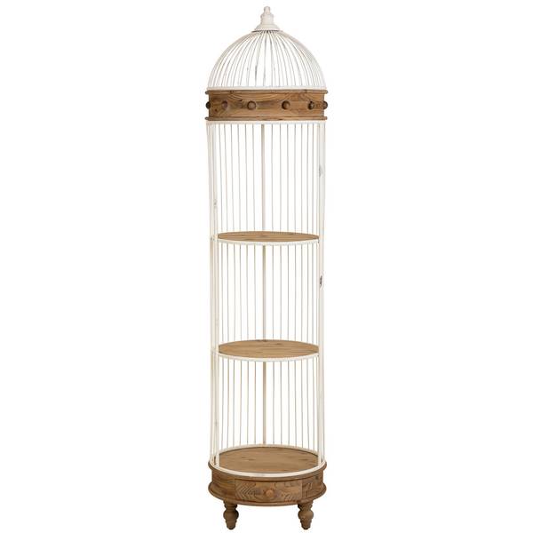 Regal 4523351400 Braun - Metall - 40 x 176 x 40 cm