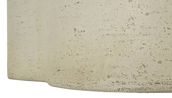 Kaffeetisch Cloud Beige - Harz - 55 x 40 x 93 cm