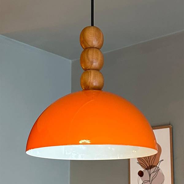 Pendelleuchte WMPYimpi Orange - Metall - 30 x 30 x 30 cm
