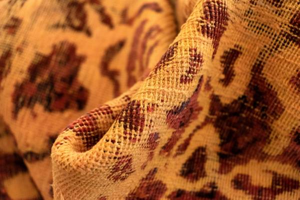 Vloerkleed Vintage Royal XXXIV oranje - wol - 94 x 1 x 137 cm