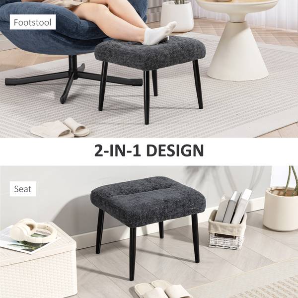 Sitzhocker 838-598V00CG Dunkelgrau