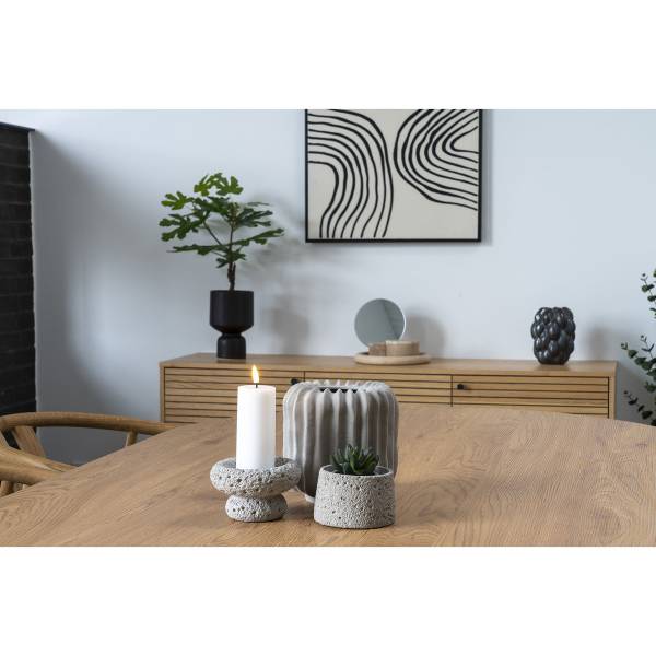 Tablett Bruce Beige - Holzwerkstoff - 26 x 3 x 26 cm