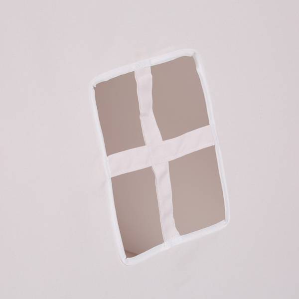 Tipi Spielzelt mit Bodenmatte Beige - Braun - Polyester - 125 x 158 x 125 cm