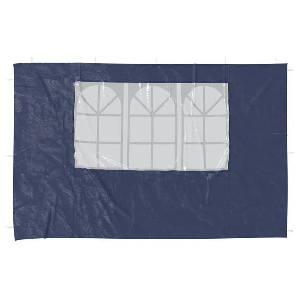 Zeltwand 296174 (2er Set) Blau - Polyethylen - 1 x 195 x 300 cm