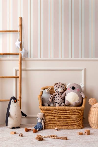 Tapete 640309 Pink - Papier - 53 x 1000 x 53 cm