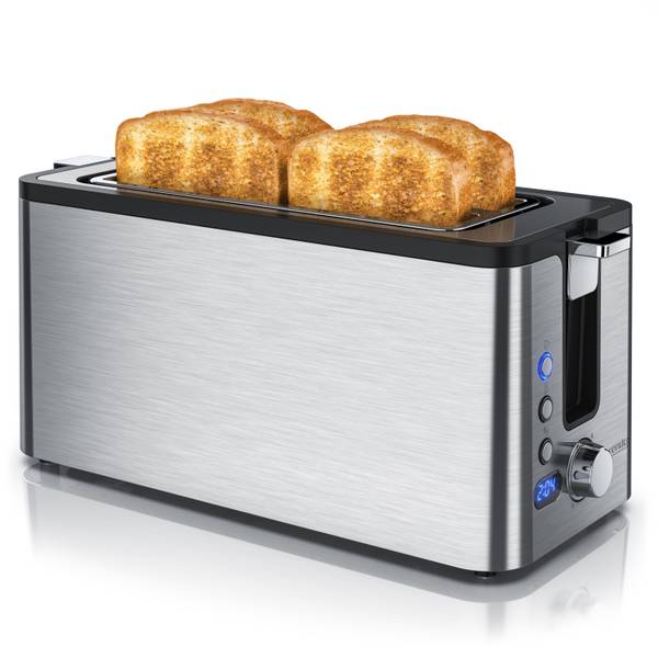 Toaster GE-2516 Silber - Metall - 20 x 18 x 41 cm