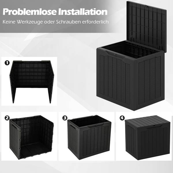Gartenbox ZB34607 Schwarz