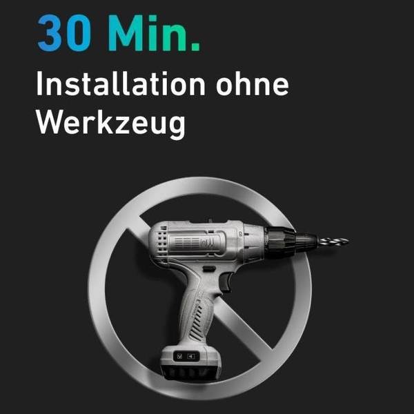Balkonkraftwerk Flex Set 450W 4-tlg. Anzahl Teile im Set: 2