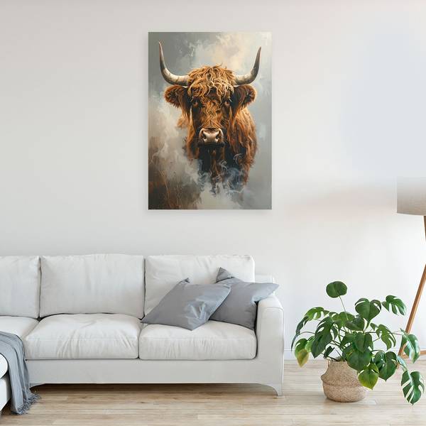 Wandbild Kühe 20 x 30 cm